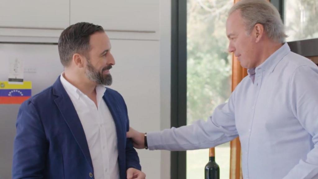 Bertín Osborne con Santiago Abascal.