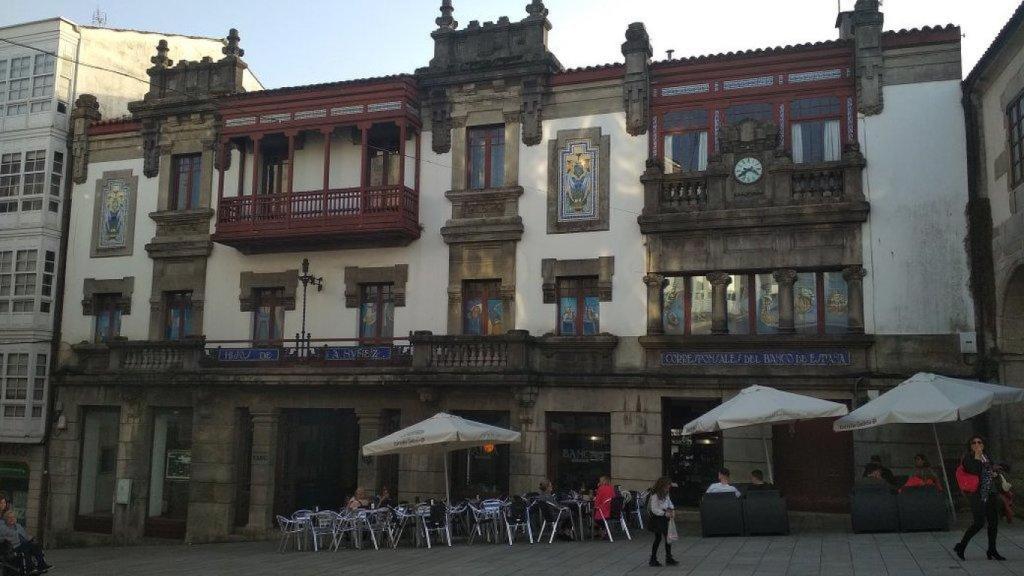 Centro histórico de Betanzos (A Coruña).