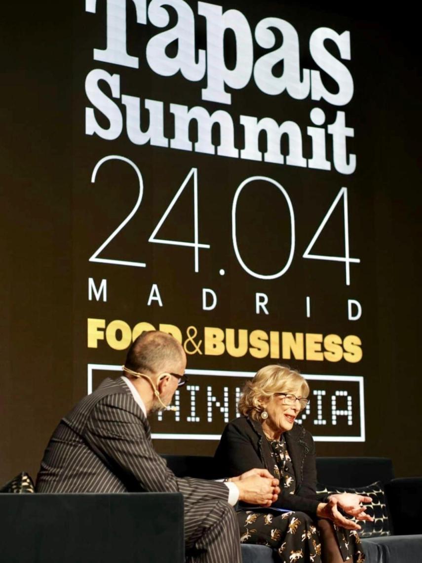 Carmena, la alcaldesa de las croquetas