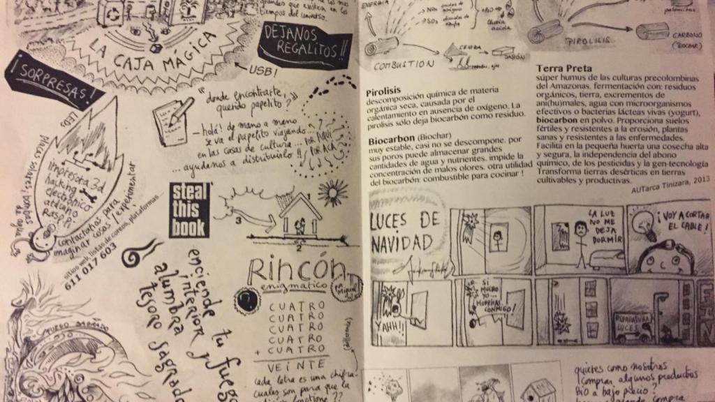 Un ejemplar de El Papelito, el fanzine que editaba Walton