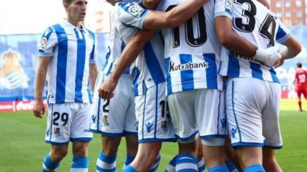 Real Sociedad-Getafe. Foto: Twitter (@RealSociedad)