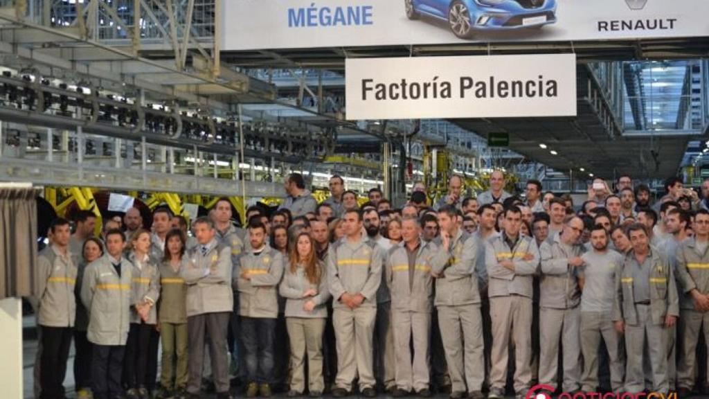 visita rey felipe palencia renault 26