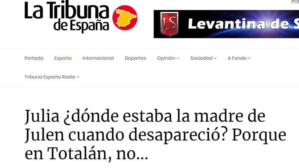 ¿Dónde estaba la madre?