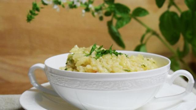 Risotto de calabacín, cremoso, sabroso, barato y muy fácil