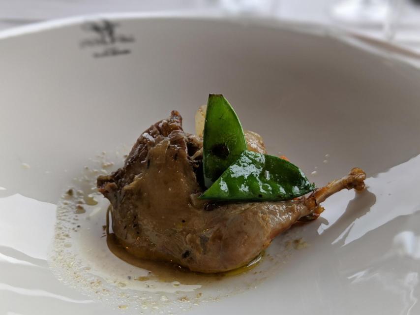 Perdiz en escabeche en Finca Santa Rosalía