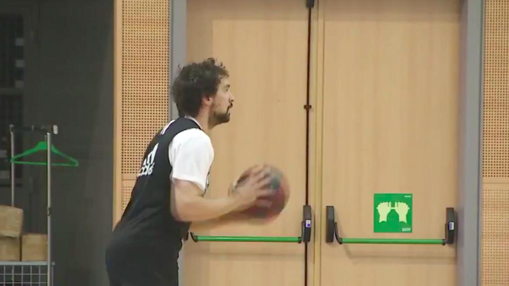 Llull ya se entrena con el Madrid: se reincorpora al grupo y prepara su regreso