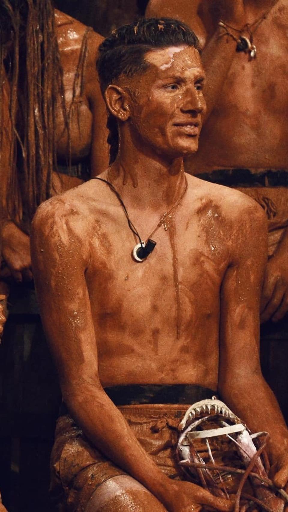 Oto Vans al finalizar la primera gala de 'Supervivientes'.