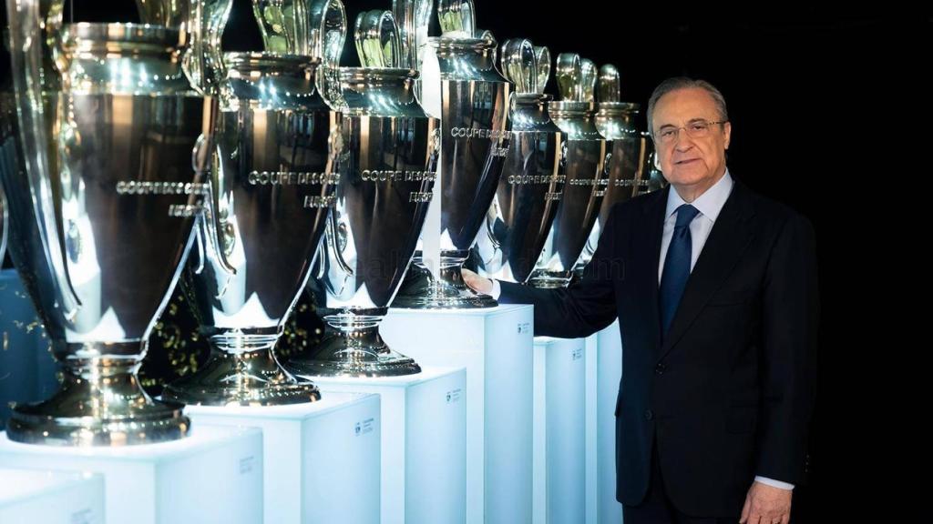 Florentino Pérez, con la Decimotercera