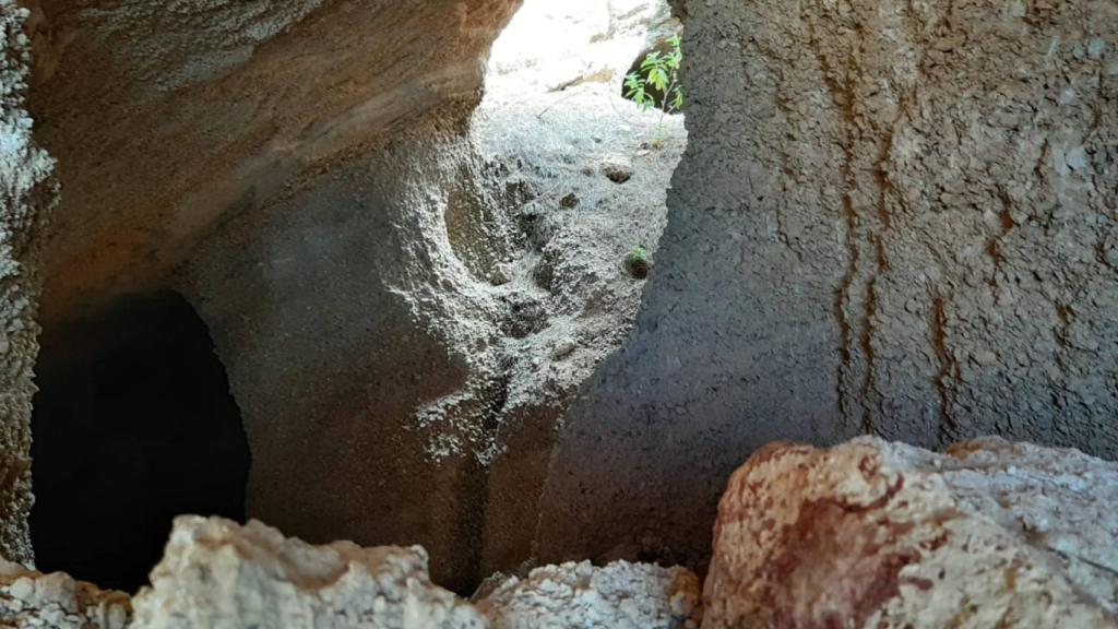 La cueva donde se produjeron los hechos