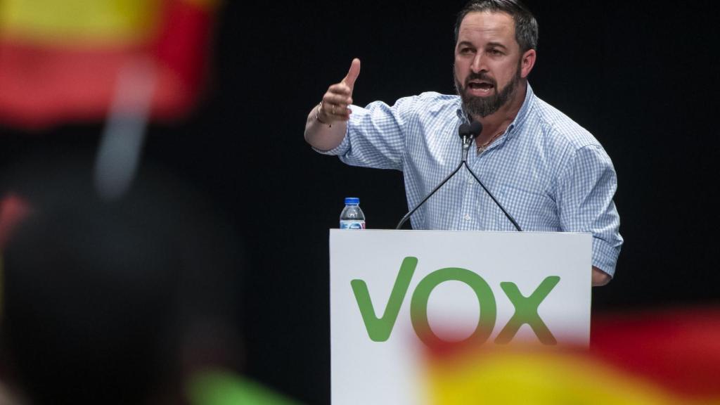 El líder de Vox, Santiago Abascal, en una imagen de archivo.