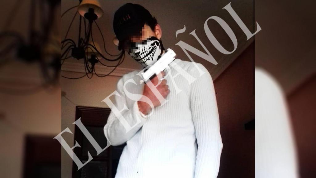 Sami, uno de los chicos más populares del grupo que mató a Santi, en San Sebastián, la madrugada del pasado viernes.