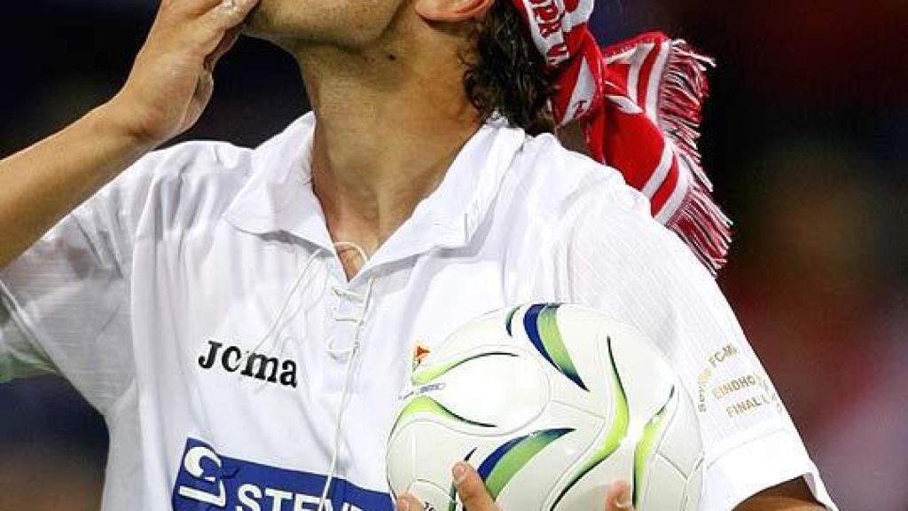 Antonio Puerta, durante un partido con el Sevilla