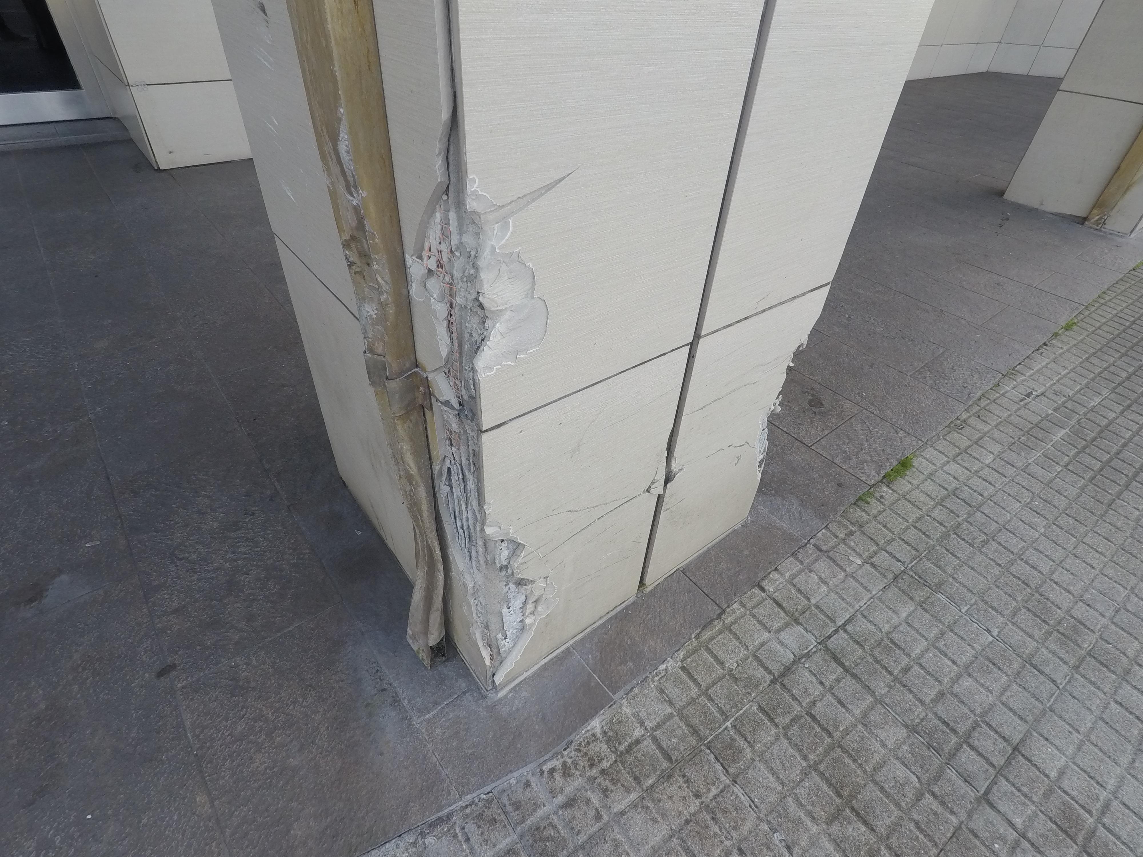 Primer plano que muestra la envergadura del impacto (Quincemil)