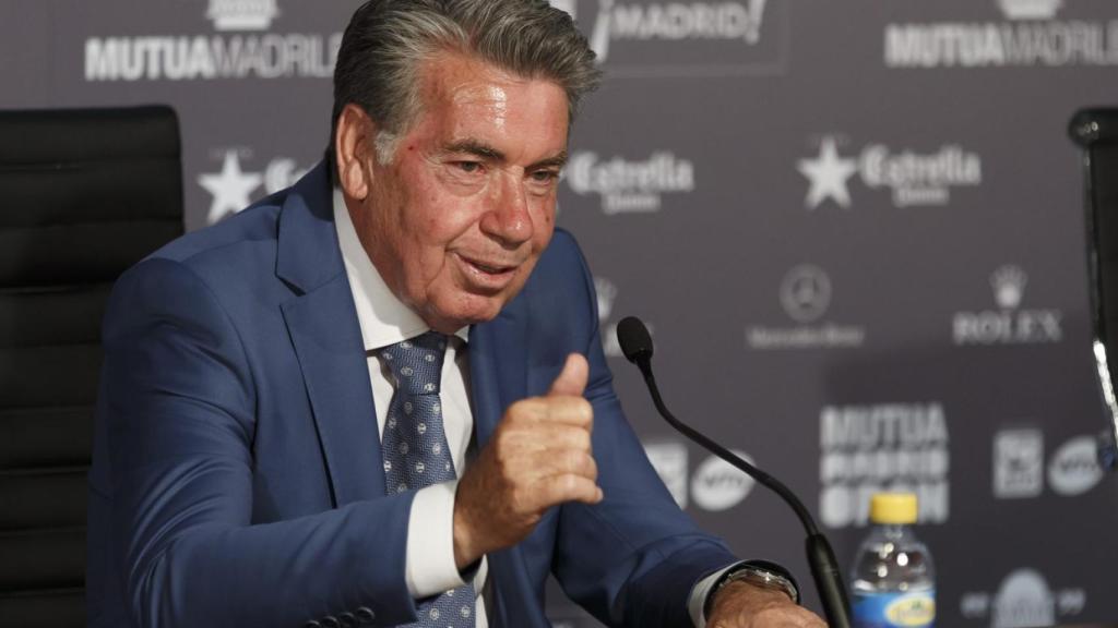 Manolo Santana, presidente de Honor del Mutua Madrid Open. Foto: madrid-open.com