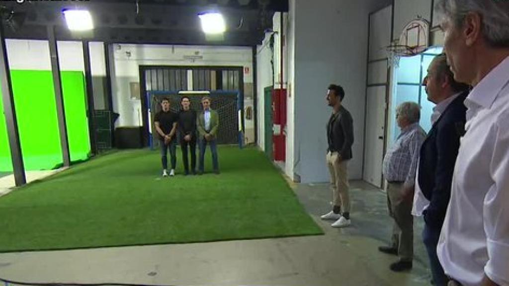 El Lobo Carrasco durante El Chiringuito. Foto: Twitter (@elchiringuitotv)