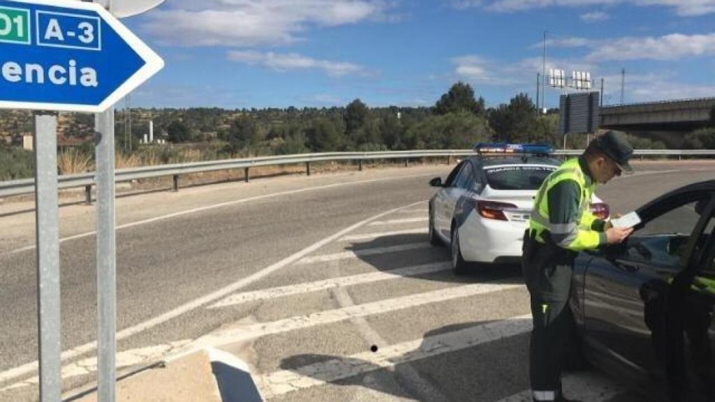 Guardia Civil en un control