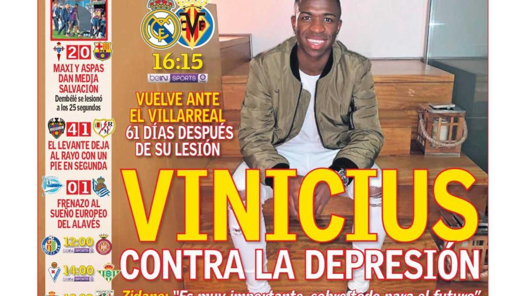 La portada del diario AS (05/05/2019)