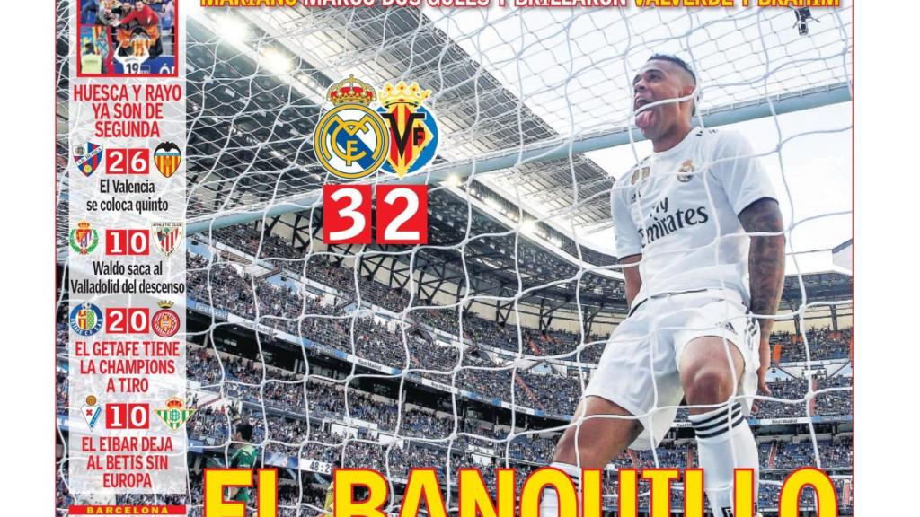 La portada del diario AS (06/05/2019)