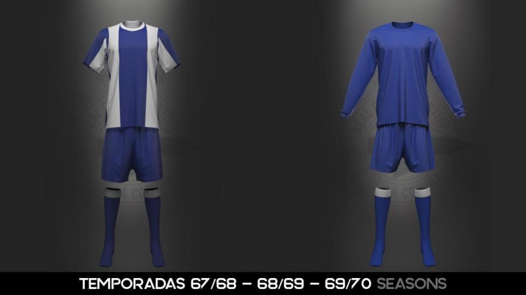 De nuevo, una única franja central, en 1968.