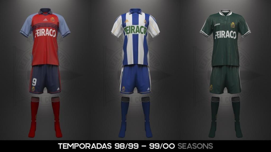 La camiseta de la Liga. De las más vendidas del Dépor.