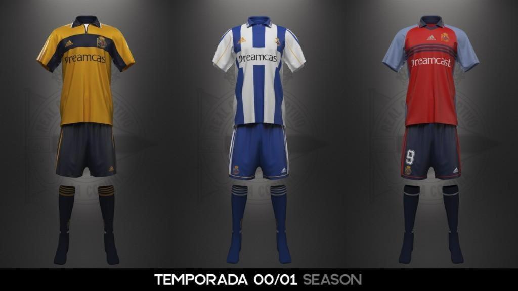 Fugaz patrocinio de Dreamcast en el primer año en Champions.