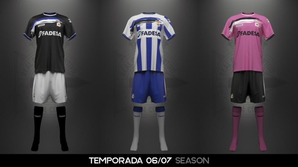 Las equipaciones del centenario.