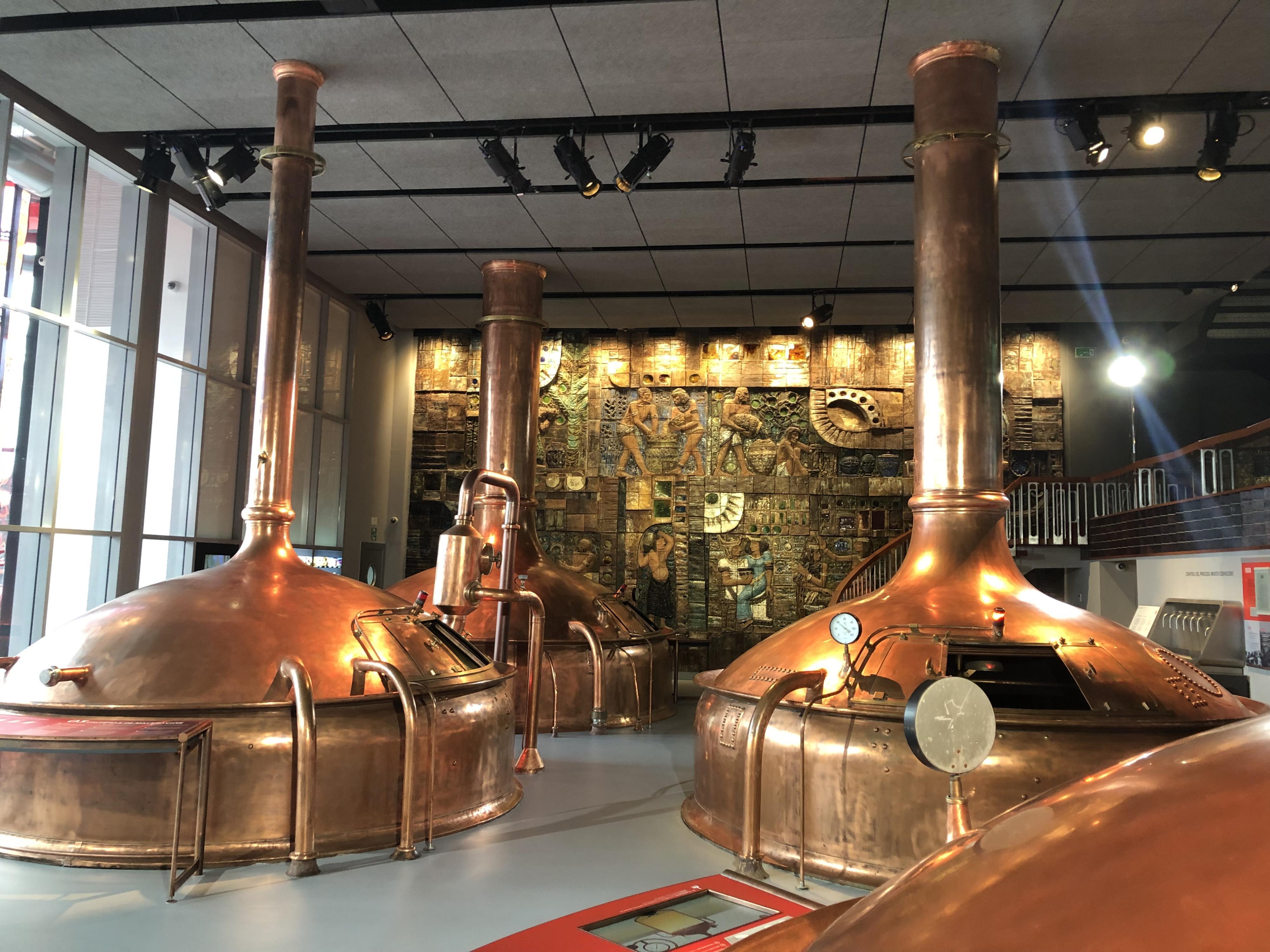 Recuperación de las antiguas calderas de Estrella Galicia en el MEGA