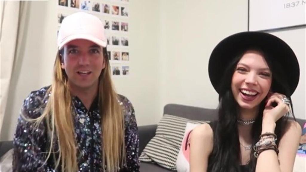 La hija de Terelu Campos junto a Aless Gibaja en su canal de Mtmad.