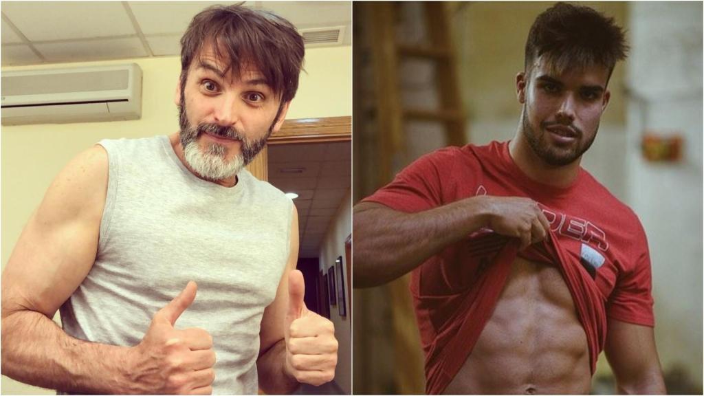 Fernando Tejero y Pol Badía en un montaje de Jaleos.