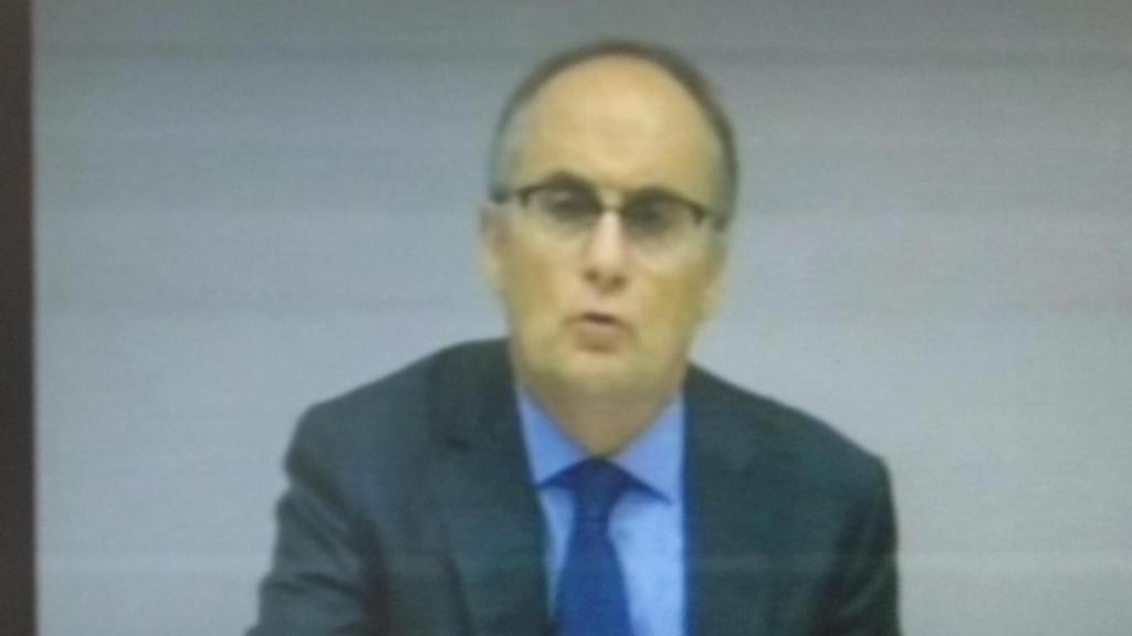 El exvicepresidente de la CNMV, Fernando Restoy, durante su declaración.