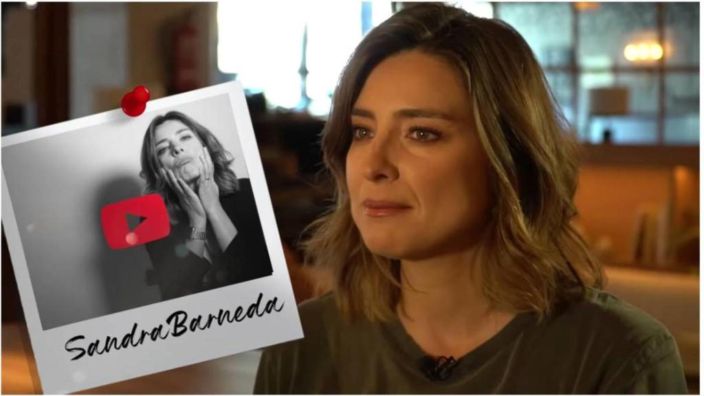 Sandra Barneda en un 'frame' de uno de sus vídeos de YouTube.