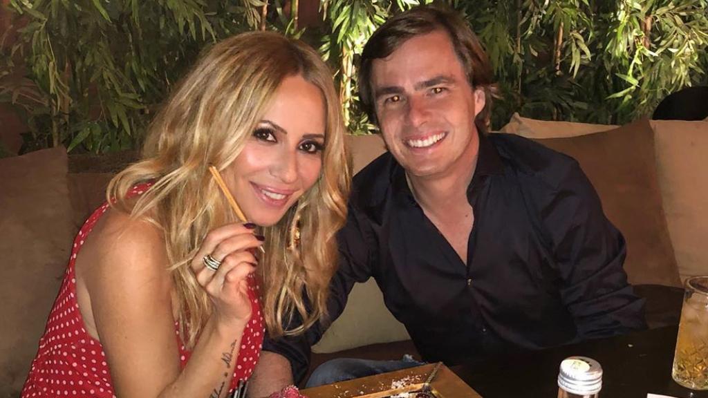 Marta Sánchez y Federico León en Marrakech.