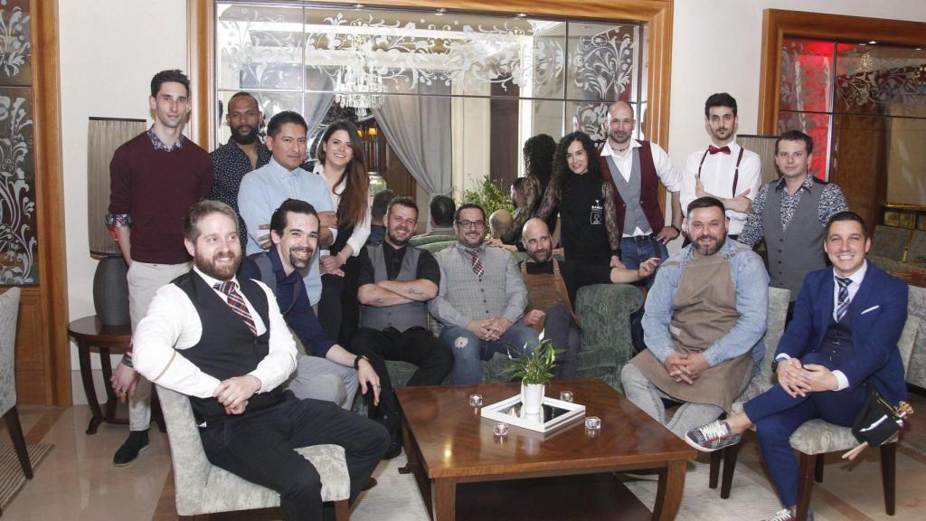 Los bartenders integrantes de la nueva asociación