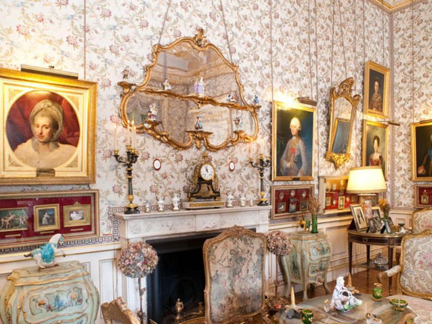 Interior del palacio de Liria, que se abrirá al público.