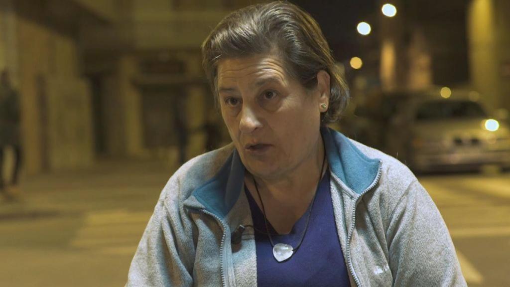 Madre de Tomás, la única que creyó en él.