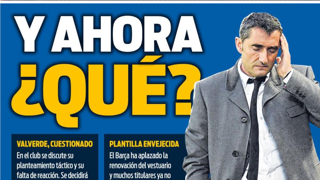 Portada del diario Sport (9/5/2019)