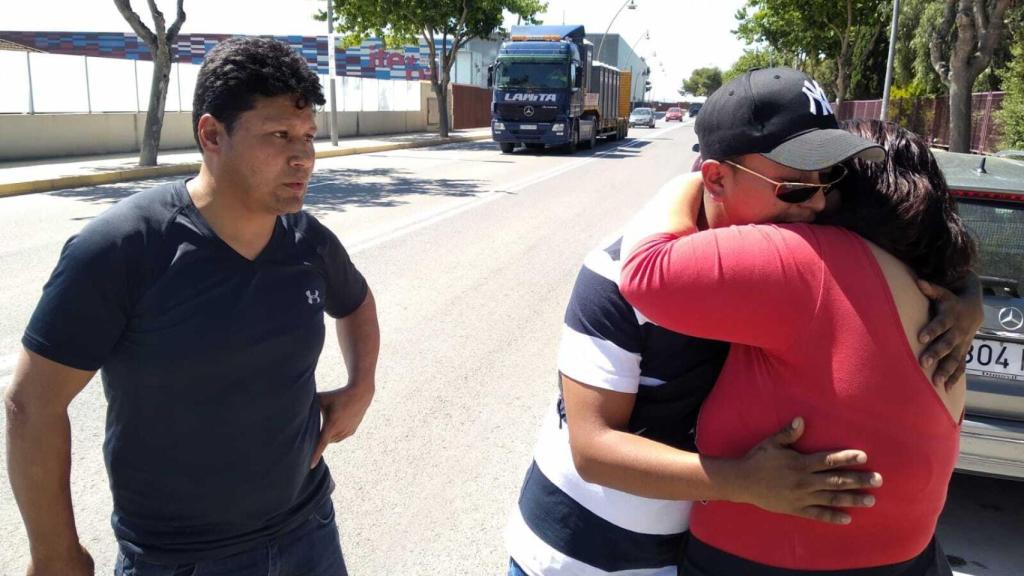 Dennys , sobrino de la víctima que encontró el cuerpo de su tía con una rosa en el pecho.