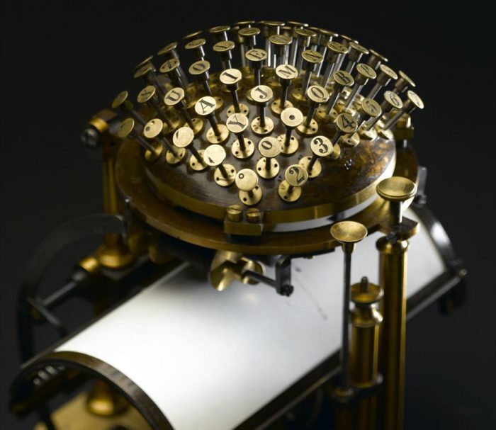 máquina escritura Nietzsche