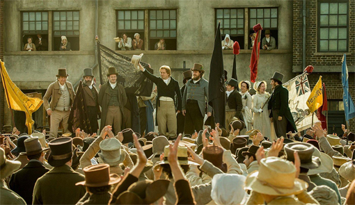 Imagen de la película <em>La tragedia de Peterloo</em>