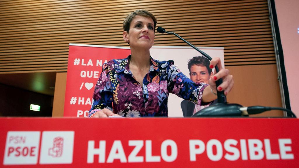 María Chivite es la candidata del Partido Socialista Navarro a la presidencia de Navarra.