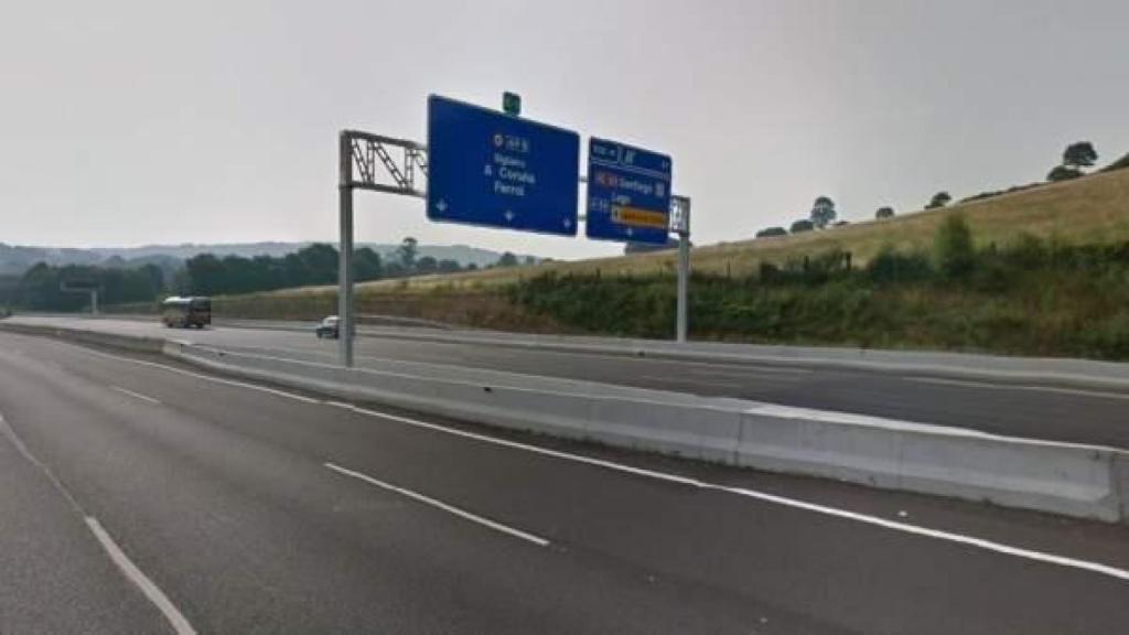 Muere un hombre de 64 años, vecino de As Pontes, en un accidente en la AP-9 a su paso por Santiago