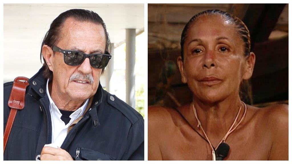 Julián Muñoz e Isabel Pantoja en un montaje de JALEOS.