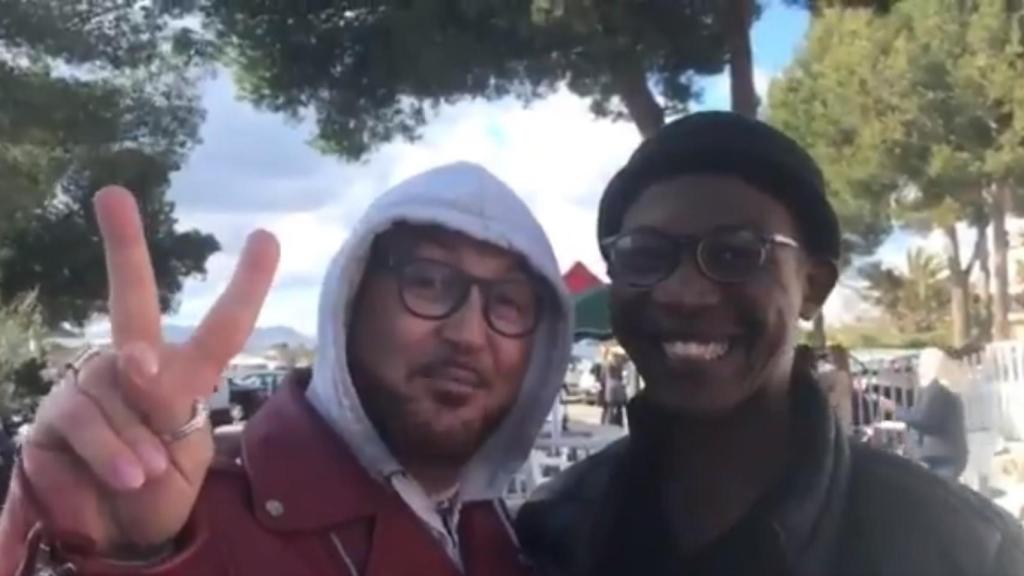 Captura del vídeo en el que dos votantes de Vox muestran su apoyo a la formación.