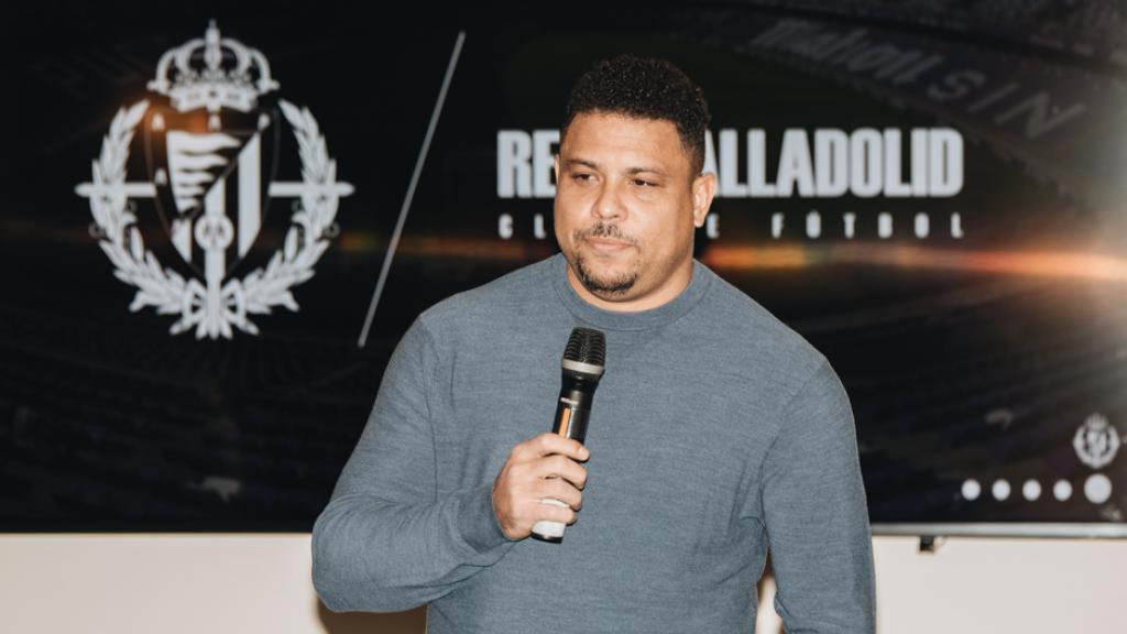Ronaldo Nazario, presidente del Valladolid. Foto: realvalladolid.es