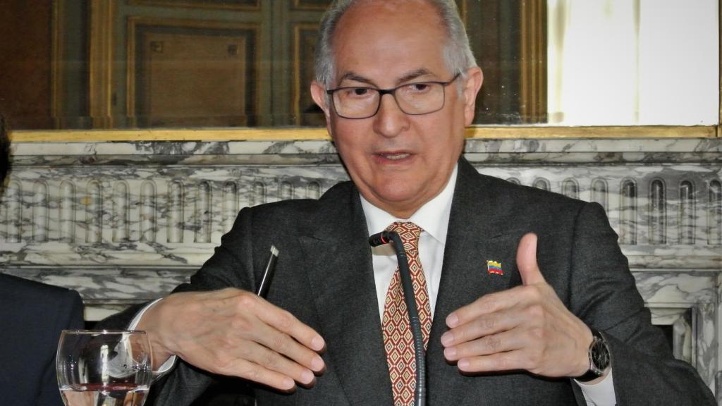 Antonio Ledezma, exalcalde metropolitano de Caracas.