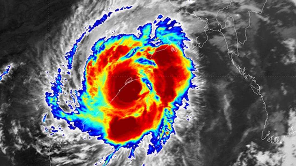 Imágenes actuales del Meteosat.