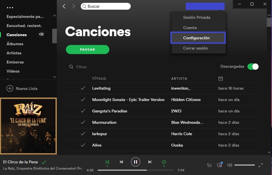 Cancelar Spotify Premium 1