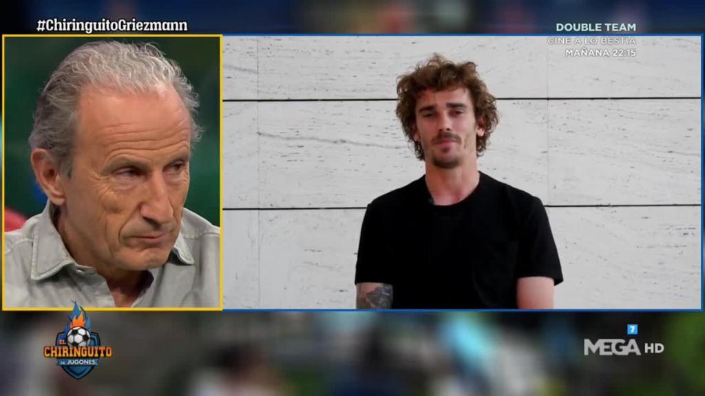 Petón en El Chiringuito. Foto: Twitter (@elchiringuitotv)