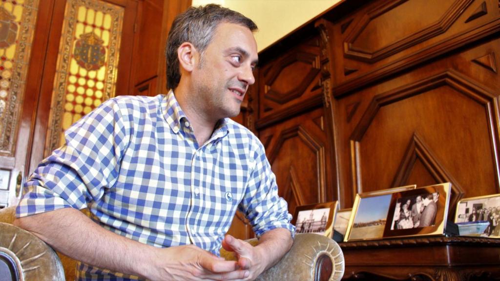 Xulio Ferreiro, alcalde y candidato de Marea Atlántica.