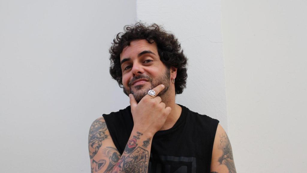 David Perdomo, cómico coruñés.